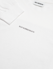 HAN Kjøbenhavn - Supper Boxy Tee L/S - langærmede t-shirts - white - 2