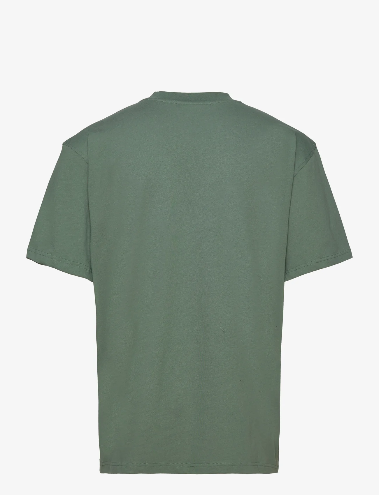 HAN Kjøbenhavn - Boxy Tee S/S Artwork - basic shirts - dusty green - 1