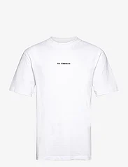 HAN Kjøbenhavn - Boxy Tee S/S Artwork - laisvalaikio marškinėliai - white - 0