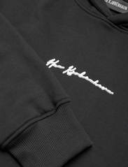HAN Kjøbenhavn - Shadow Script Regular Hoodie - bluzy z kapturem - black - 2