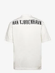 HAN Kjøbenhavn - Logo Camp-Collar Shirt - lühikeste varrukatega särgid - white - 1