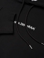 HAN Kjøbenhavn - Graphic Font Regular Hoodie - kapuutsiga dressipluusid - black - 2