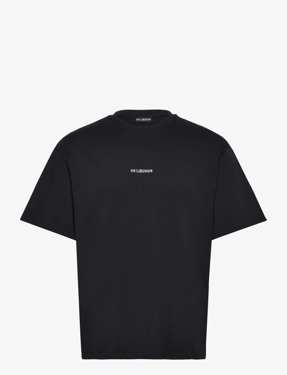 HAN Kjøbenhavn - Daily Oversized Tee - kortærmede t-shirts - black - 0