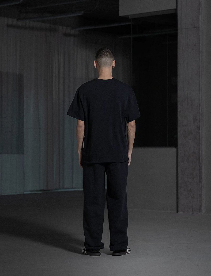 HAN Kjøbenhavn - Daily Oversized Tee - t-shirts - black - 3