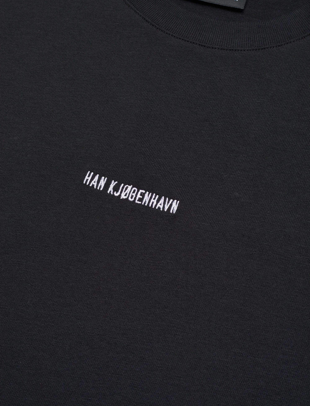 HAN Kjøbenhavn - Daily Oversized Tee - kortærmede t-shirts - black - 2