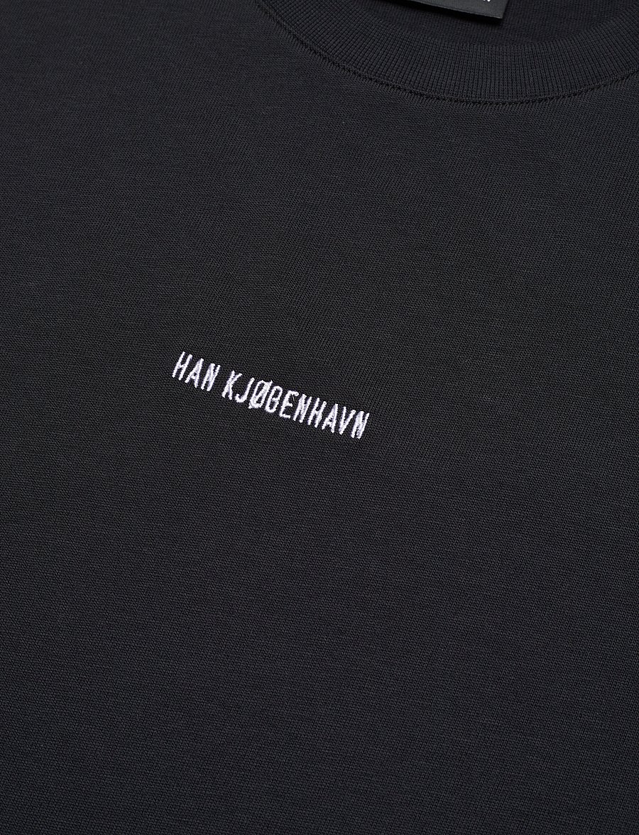 HAN Kjøbenhavn - Daily Oversized Tee - t-shirts - black - 4