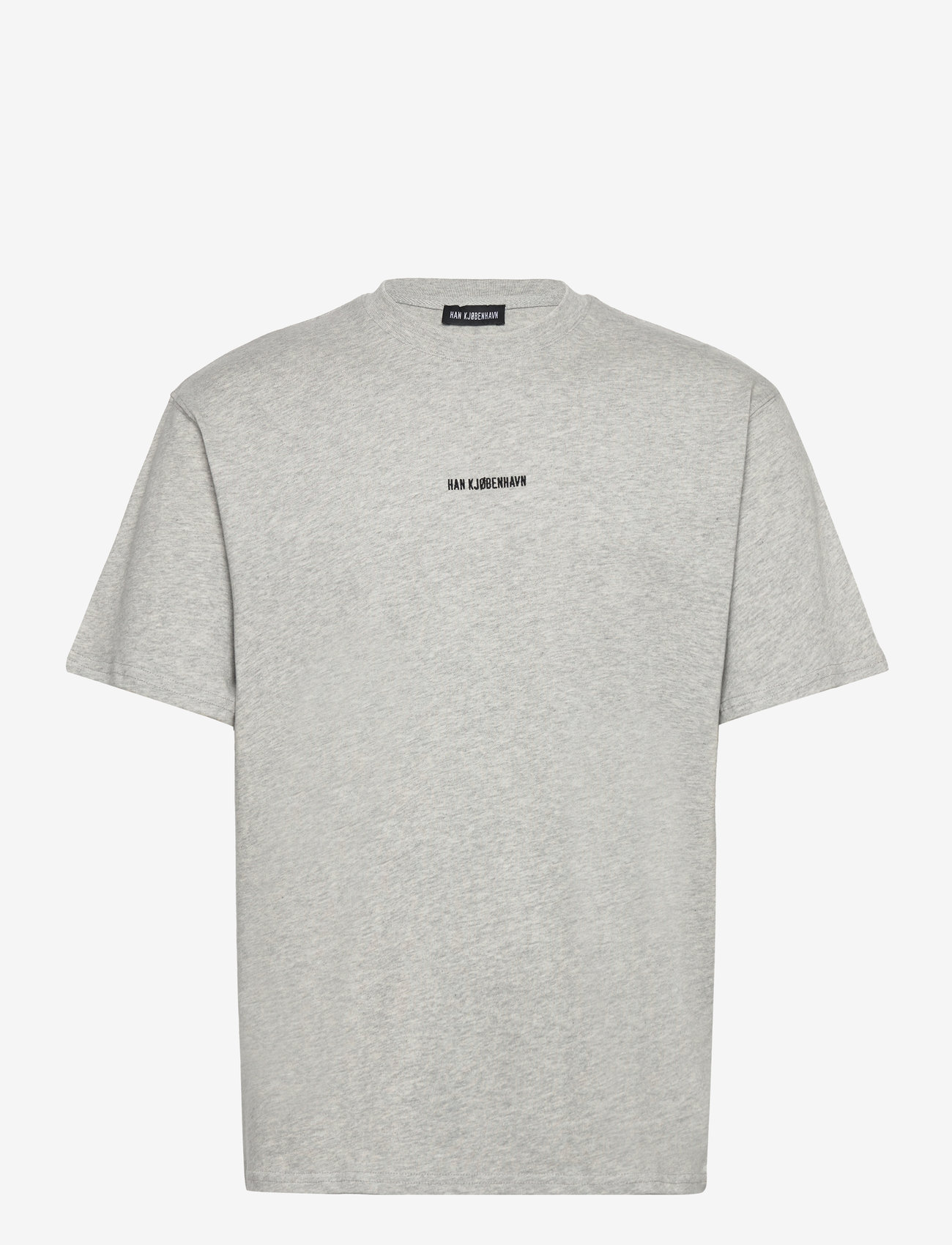 HAN Kjøbenhavn - Daily Oversized Tee - kortærmede t-shirts - grey melange - 1