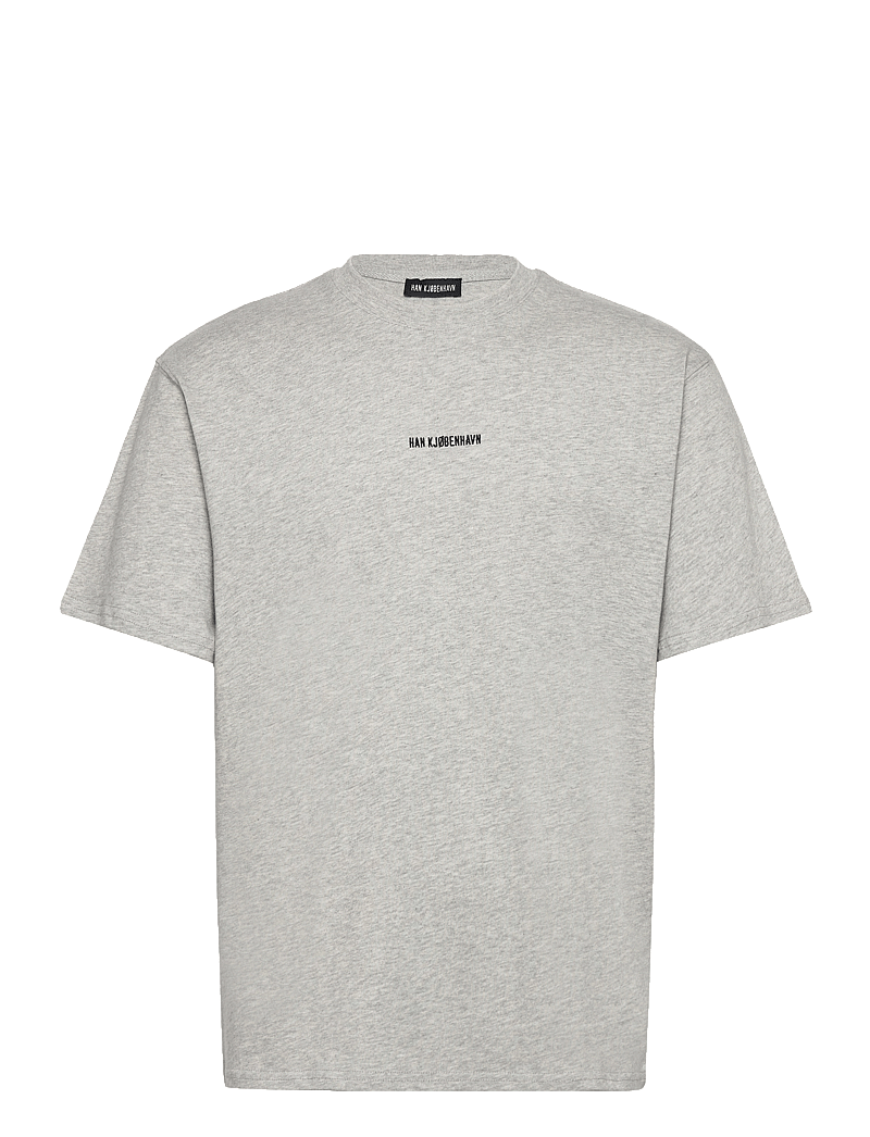 HAN Kjøbenhavn - Daily Oversized Tee - kortærmede t-shirts - grey melange - 1
