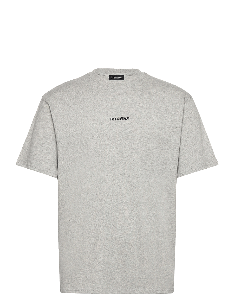 HAN Kjøbenhavn - Daily Oversized Tee - lühikeste varrukatega t-särgid - grey melange - 1