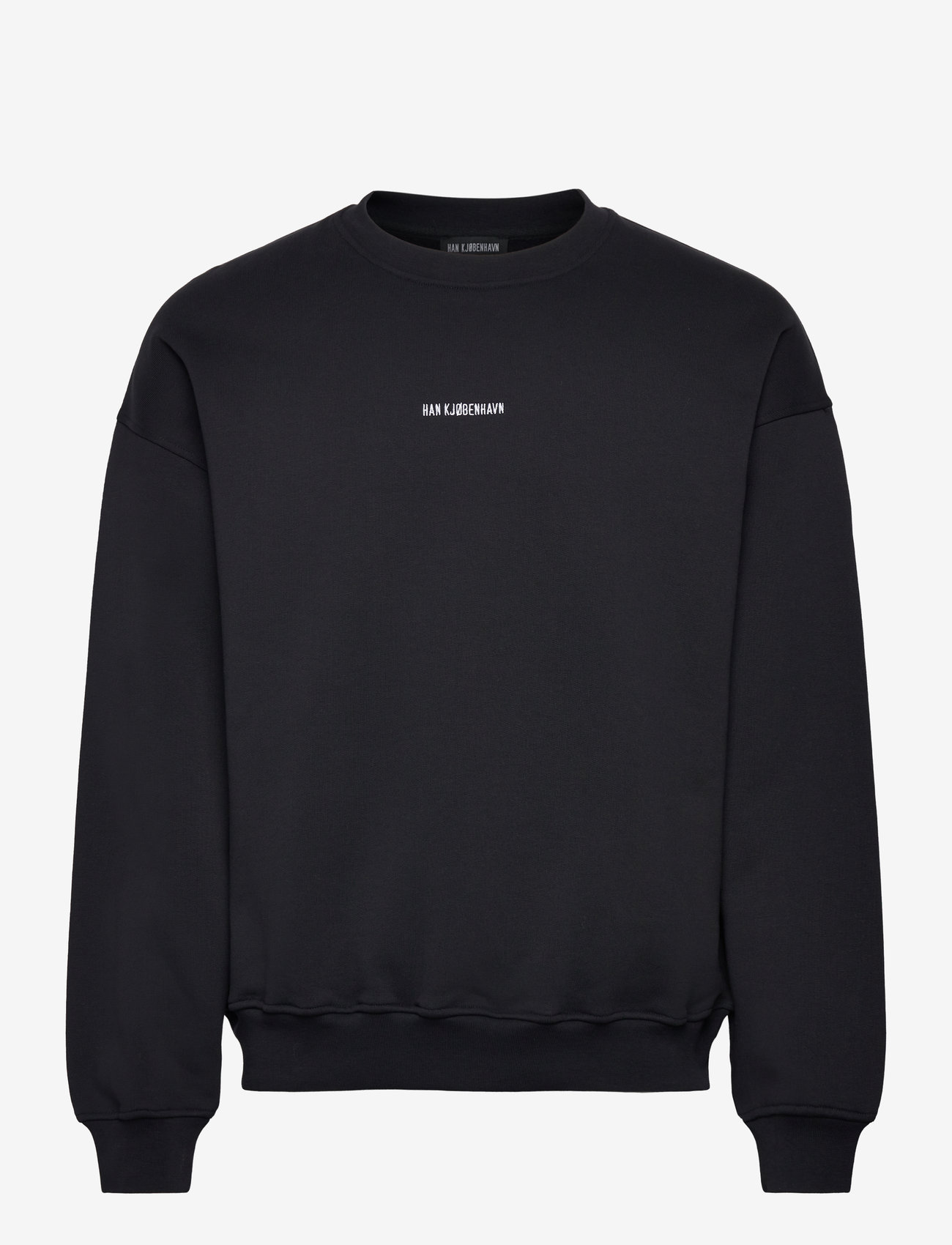 HAN Kjøbenhavn - Daily Oversized Crew Neck - osta olukorra järgi - black - 0