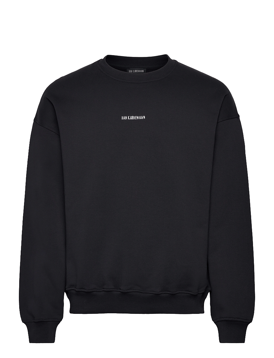 HAN Kjøbenhavn - Daily Oversized Crew Neck - sweats - black - 1
