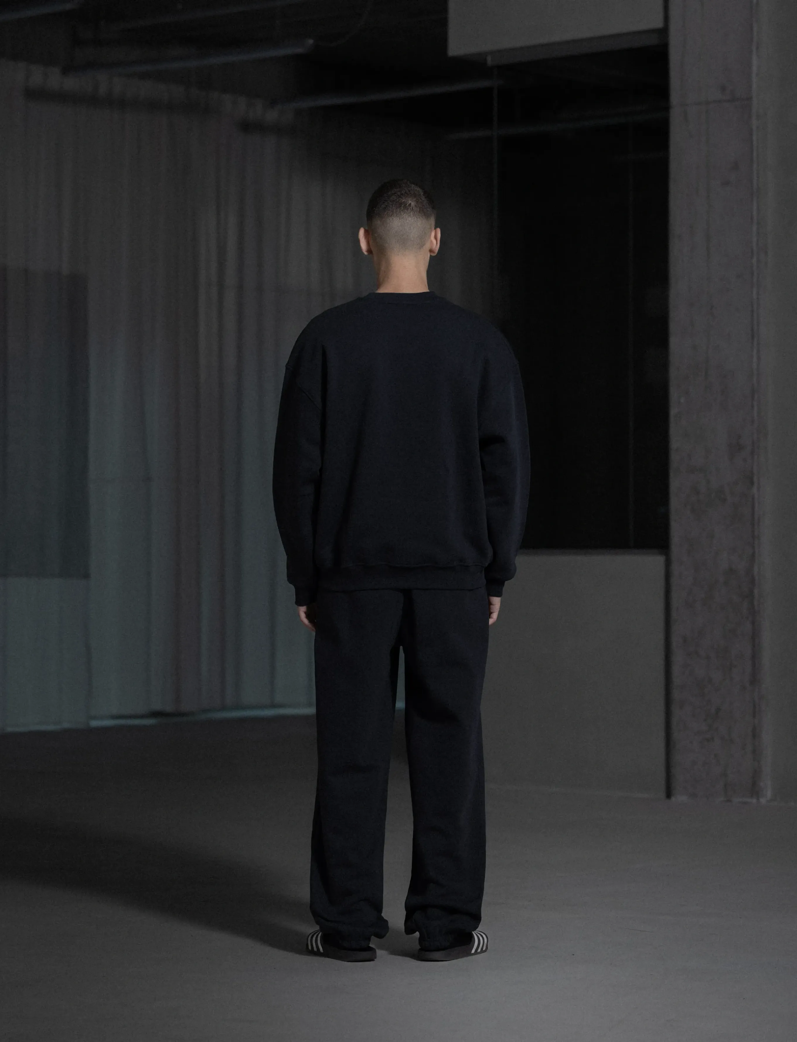 HAN Kjøbenhavn - Daily Oversized Crew Neck - sweats - black - 3