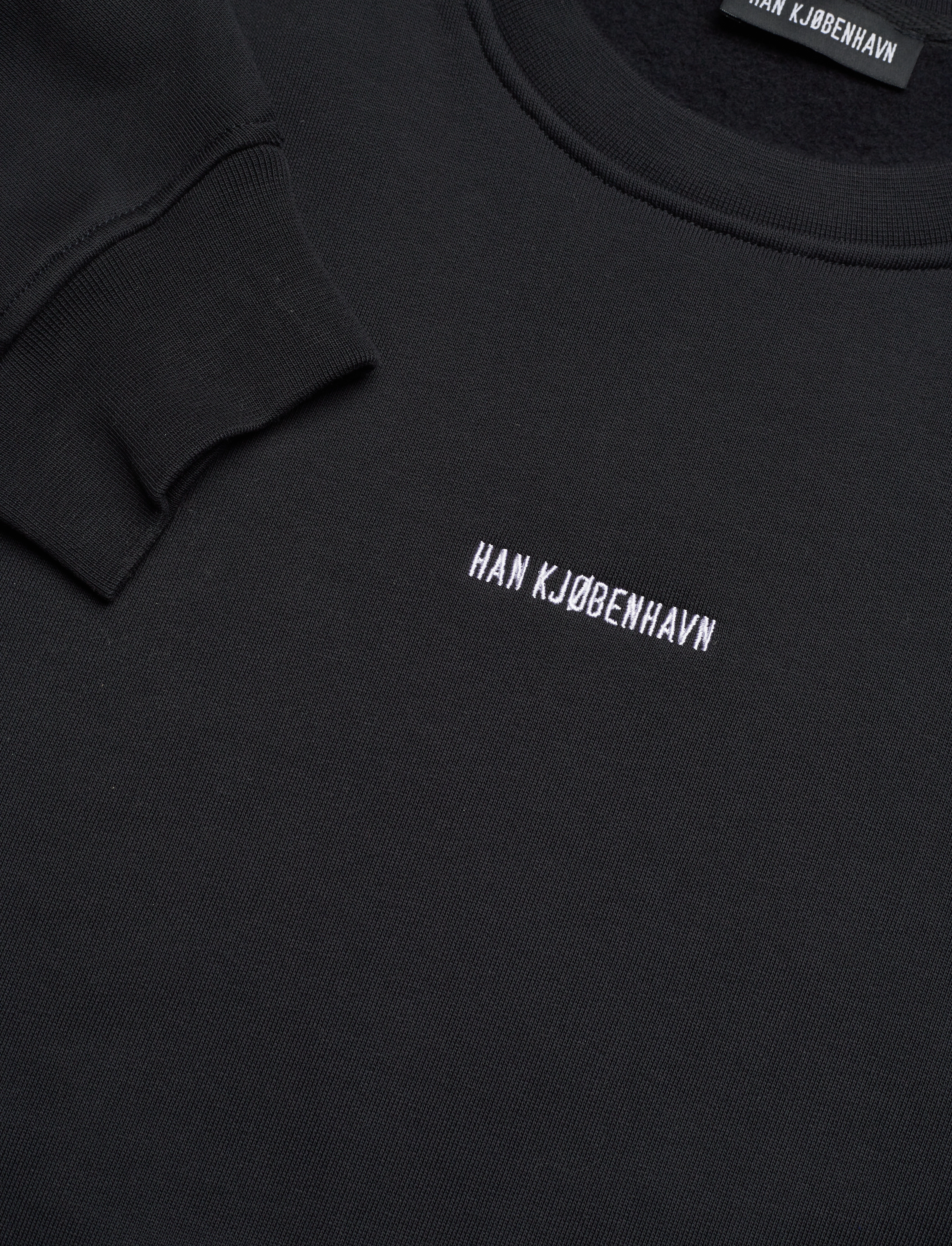 HAN Kjøbenhavn - Daily Oversized Crew Neck - sweats - black - 4