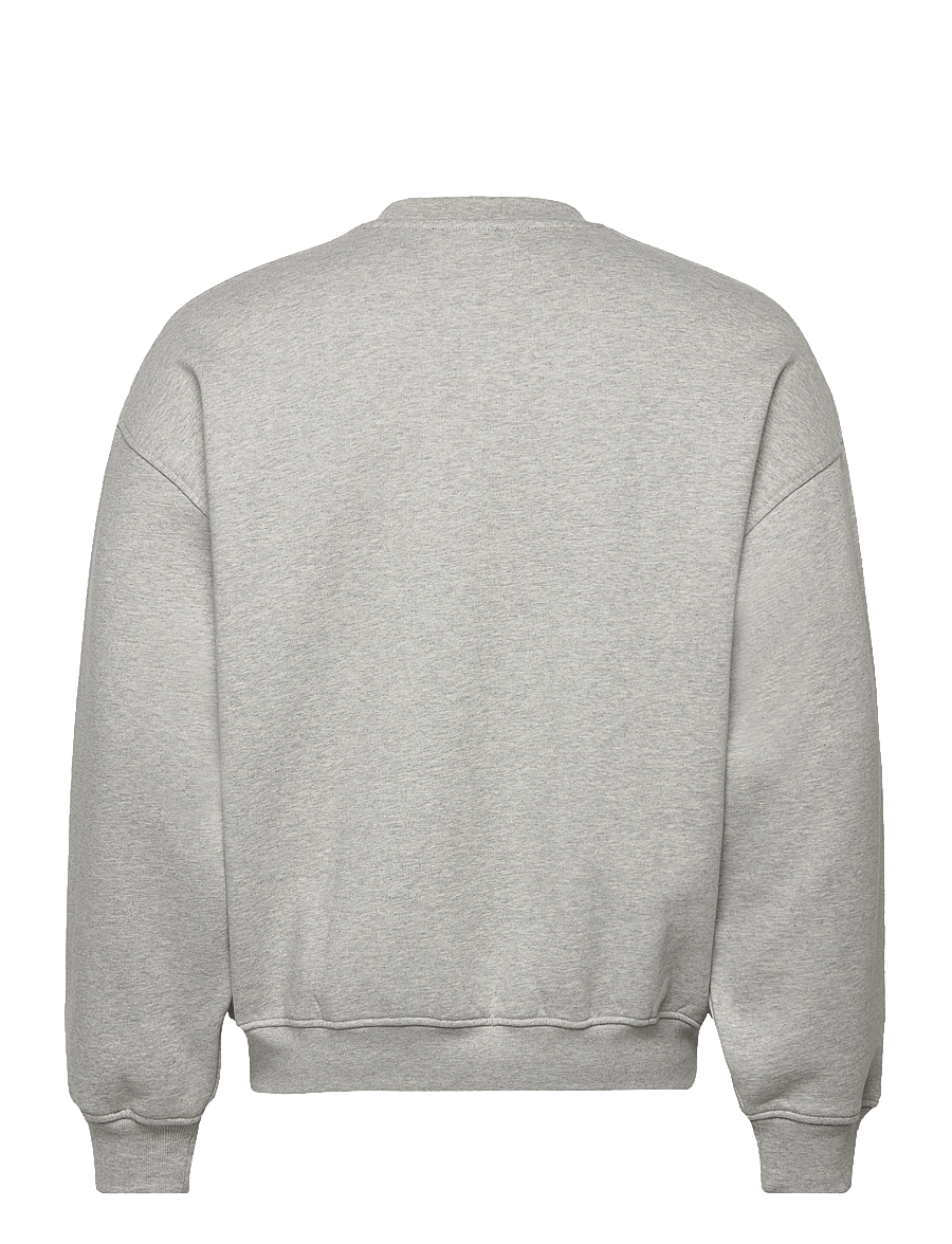 HAN Kjøbenhavn - Daily Oversized Crew Neck - urlaubsfavoriten - grey melange - 2