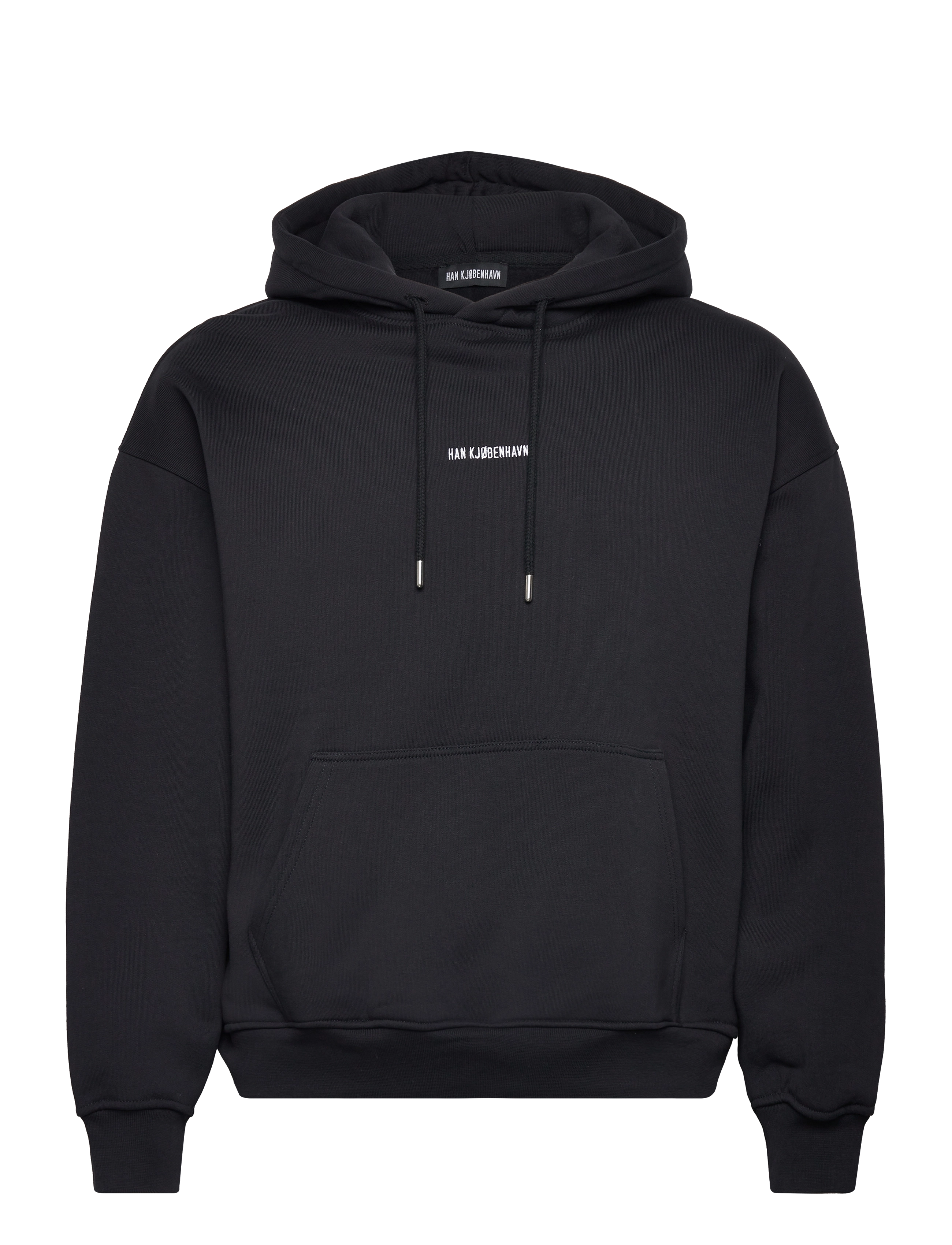 HAN KJØBENHAVN Daily Oversized Hoodie Schwarz - L - Herren