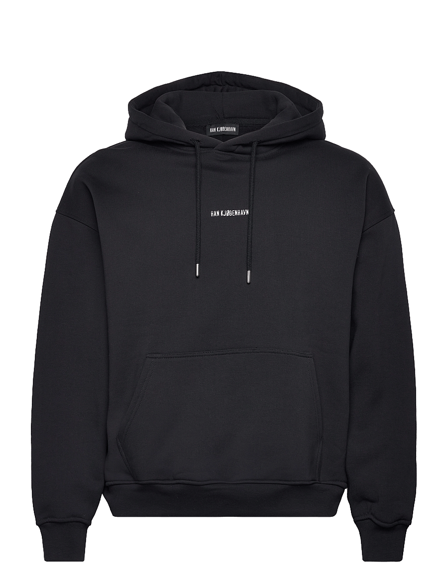 HAN Kjøbenhavn - Daily Oversized Hoodie - kapuutsiga dressipluusid - black - 1
