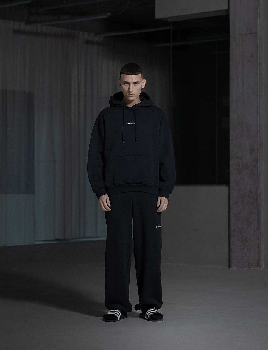 HAN Kjøbenhavn - Daily Oversized Hoodie - kapuutsiga dressipluusid - black - 0