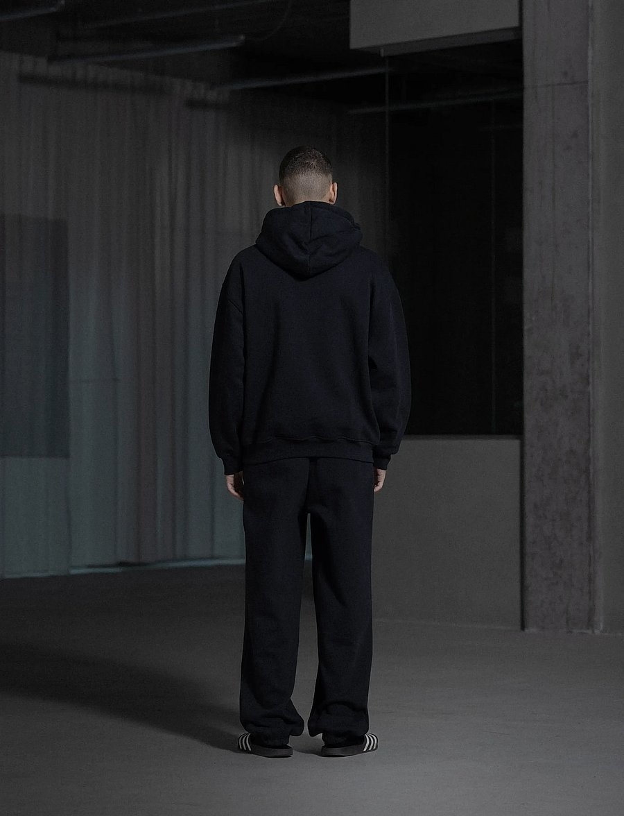 HAN Kjøbenhavn - Daily Oversized Hoodie - kapuutsiga dressipluusid - black - 3