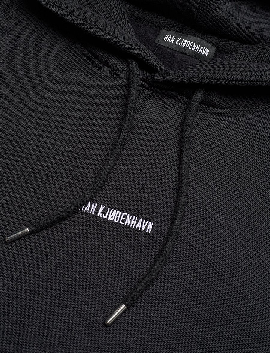 HAN Kjøbenhavn - Daily Oversized Hoodie - kapuutsiga dressipluusid - black - 4