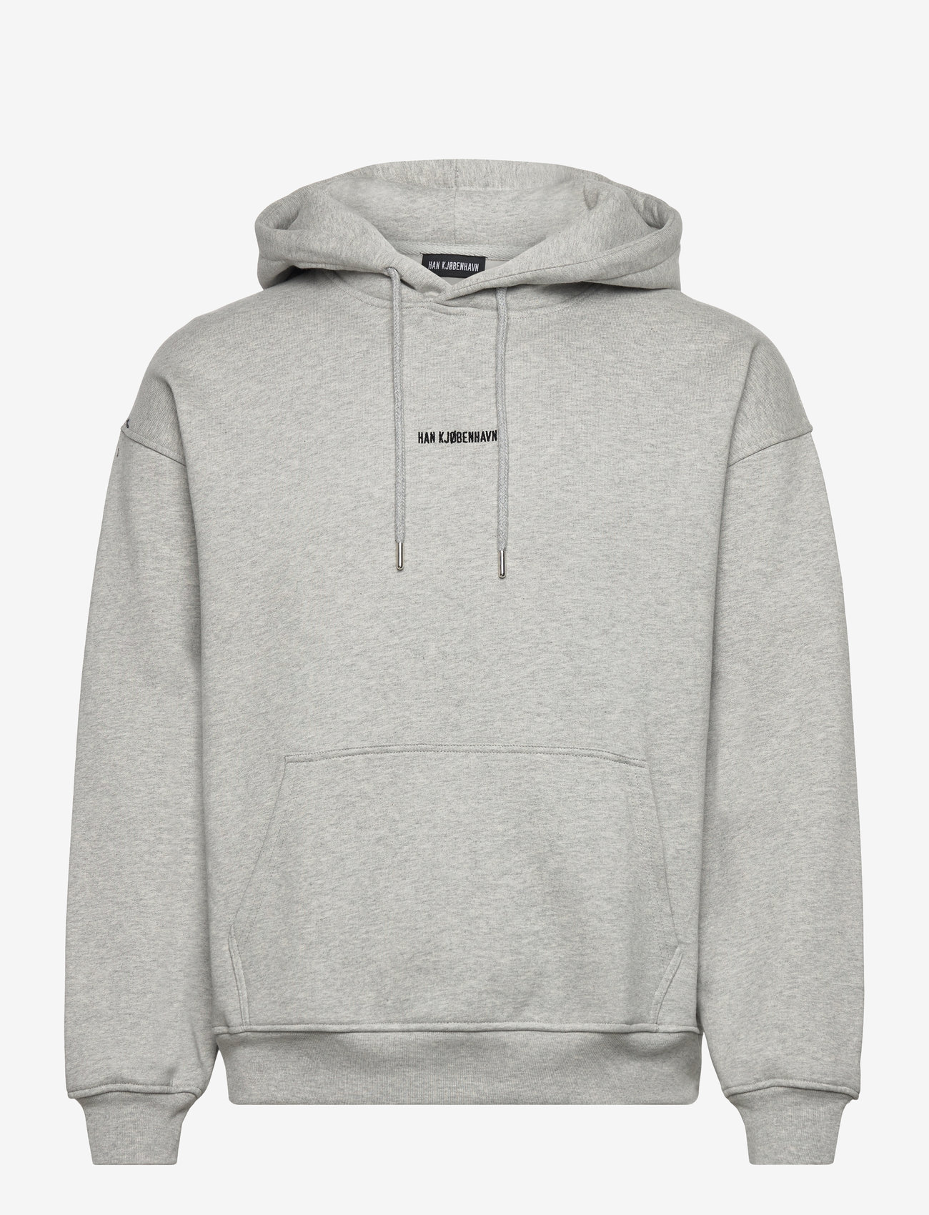 HAN Kjøbenhavn - Daily Oversized Hoodie - hoodies - grey melange - 0