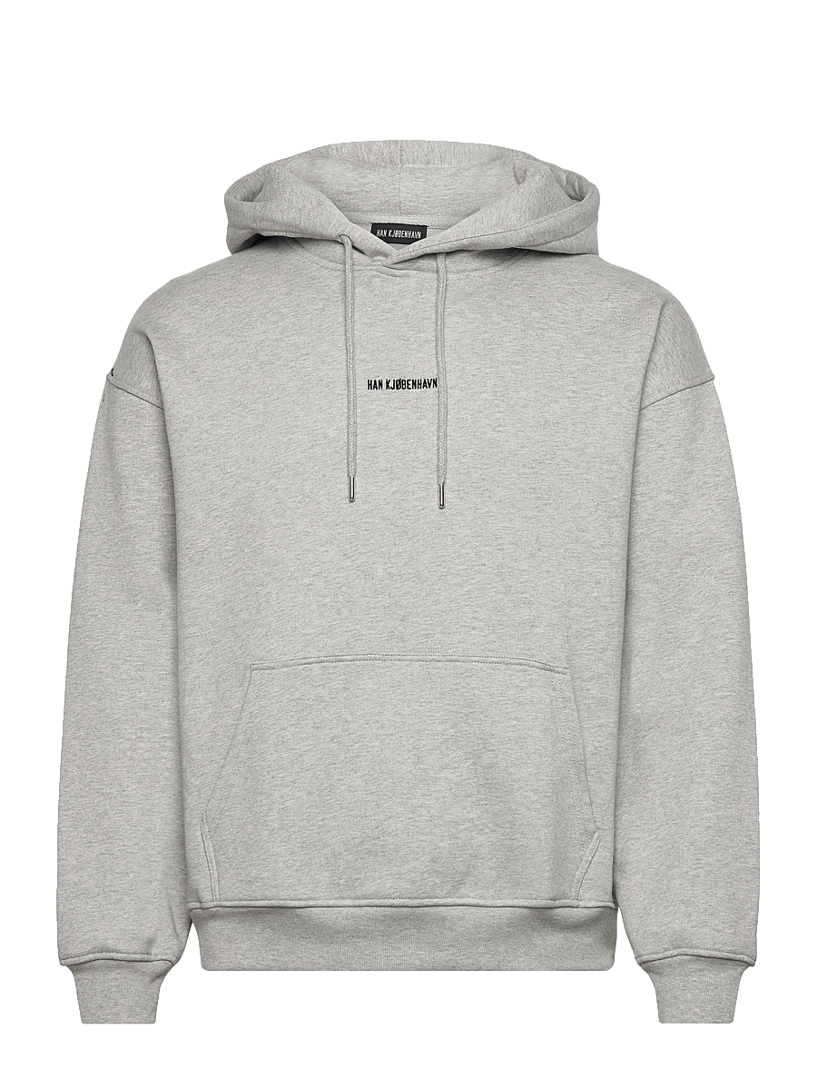 HAN Kjøbenhavn - Daily Oversized Hoodie - sweatshirts - grey melange - 1