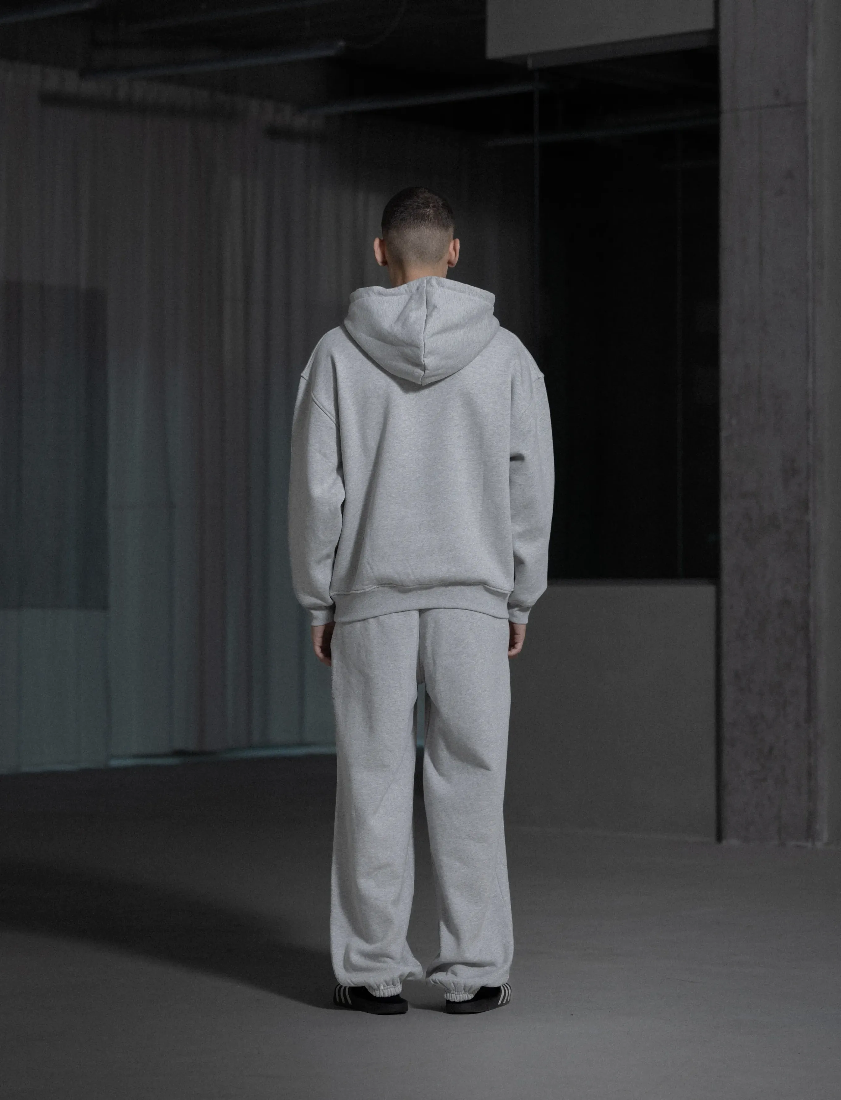HAN Kjøbenhavn - Daily Oversized Hoodie - sweats à capuche - grey melange - 3