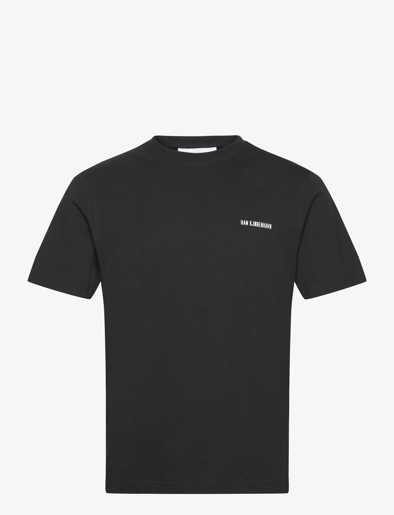 HAN Kjøbenhavn - Regular T-shirt Short sleeve - kortermede t-skjorter - black - 0