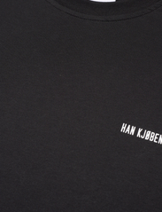 HAN Kjøbenhavn - Regular T-shirt Short sleeve - krótki rękaw - black - 2