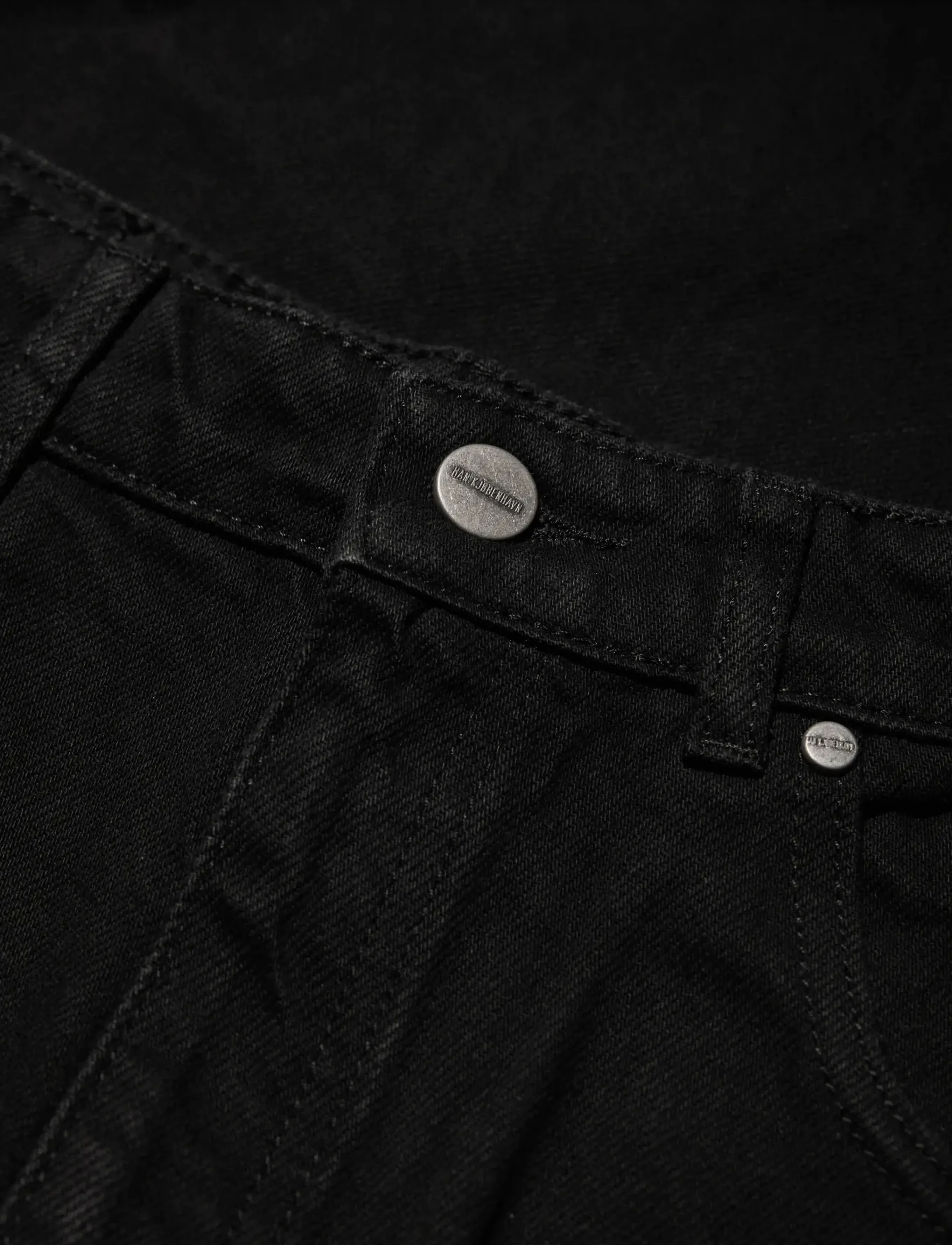 HAN Kjøbenhavn - Baggy Denim Jeans - loose jeans - black tint - 5