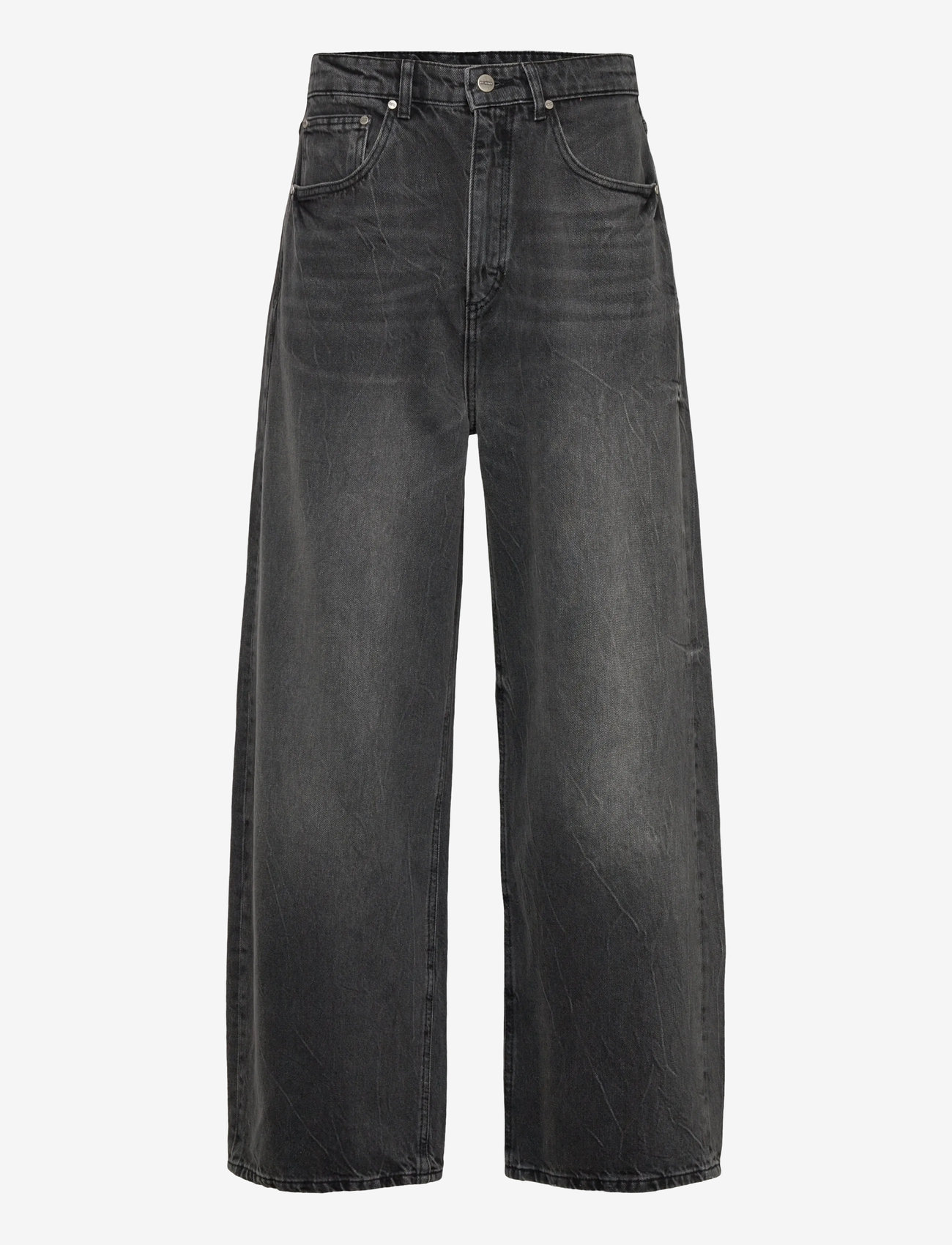 HAN Kjøbenhavn - Baggy Denim Jeans - loose jeans - black vein - 0