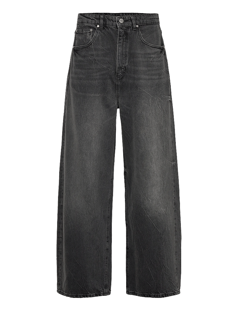 HAN Kjøbenhavn - Baggy Denim Jeans - loose jeans - black vein - 0