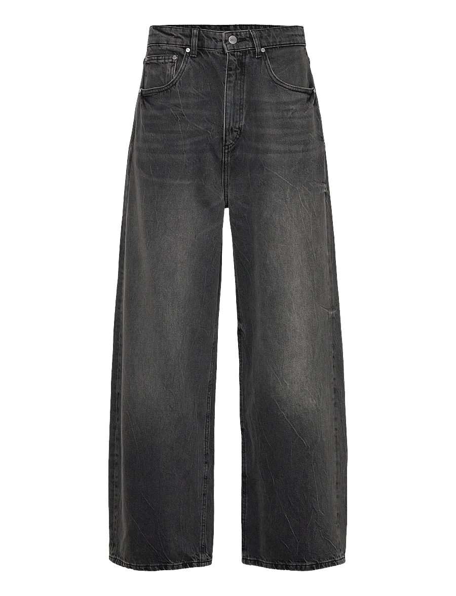HAN Kjøbenhavn - Baggy Denim Jeans - loose jeans - black vein - 1