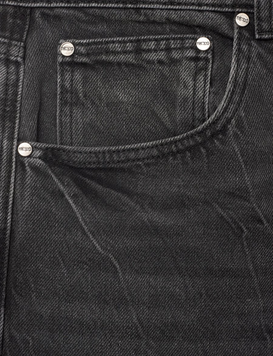 HAN Kjøbenhavn - Baggy Denim Jeans - loose jeans - black vein - 4
