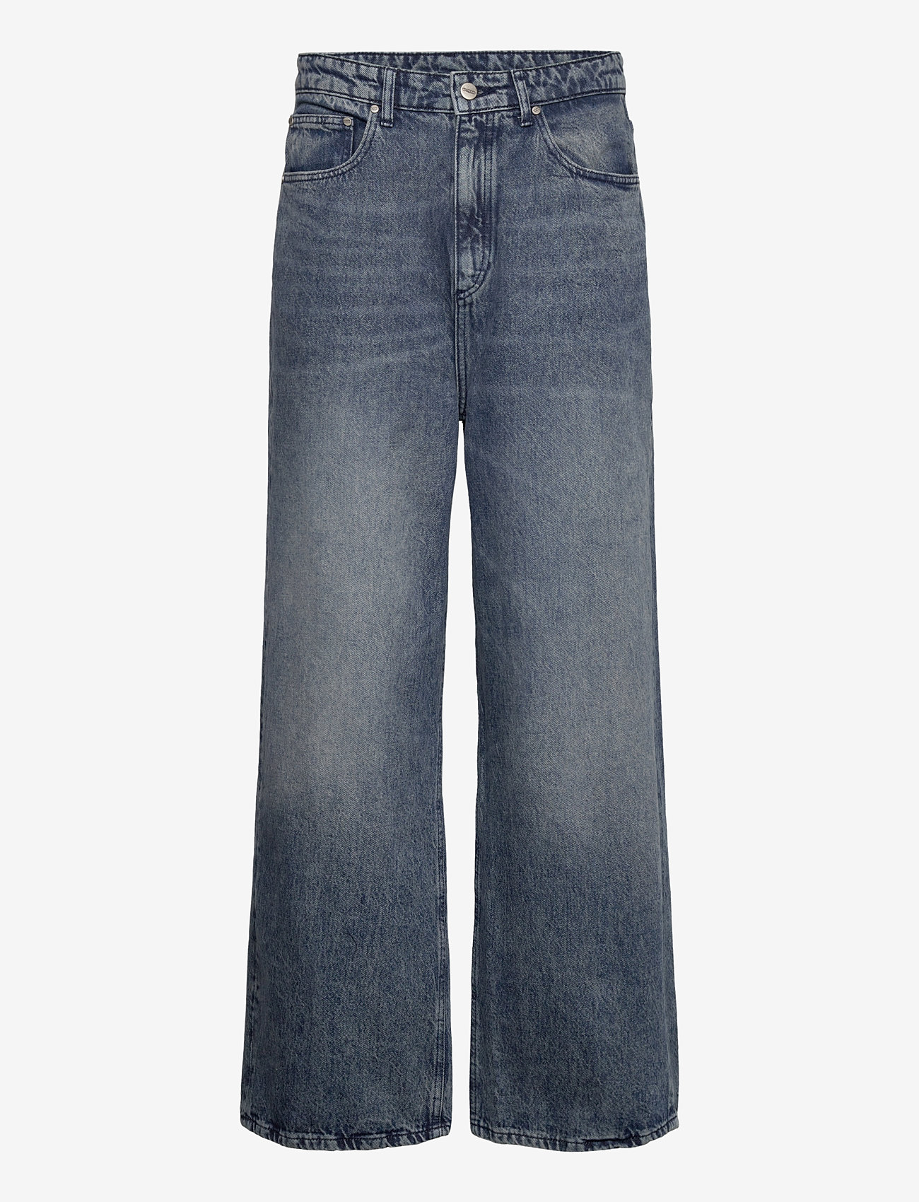 HAN Kjøbenhavn - Baggy Denim Jeans - loose jeans - dirty blue - 0