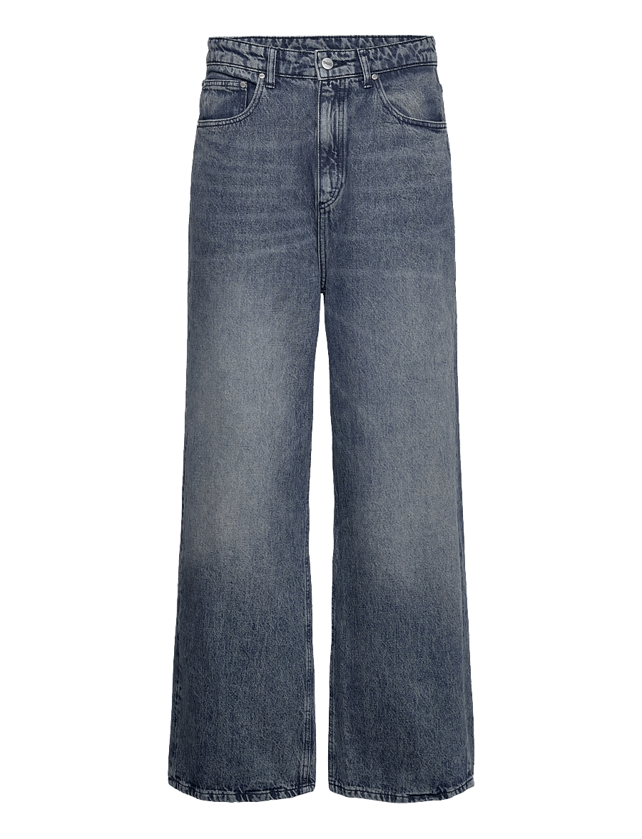 HAN Kjøbenhavn - Baggy Denim Jeans - loose jeans - dirty blue - 1