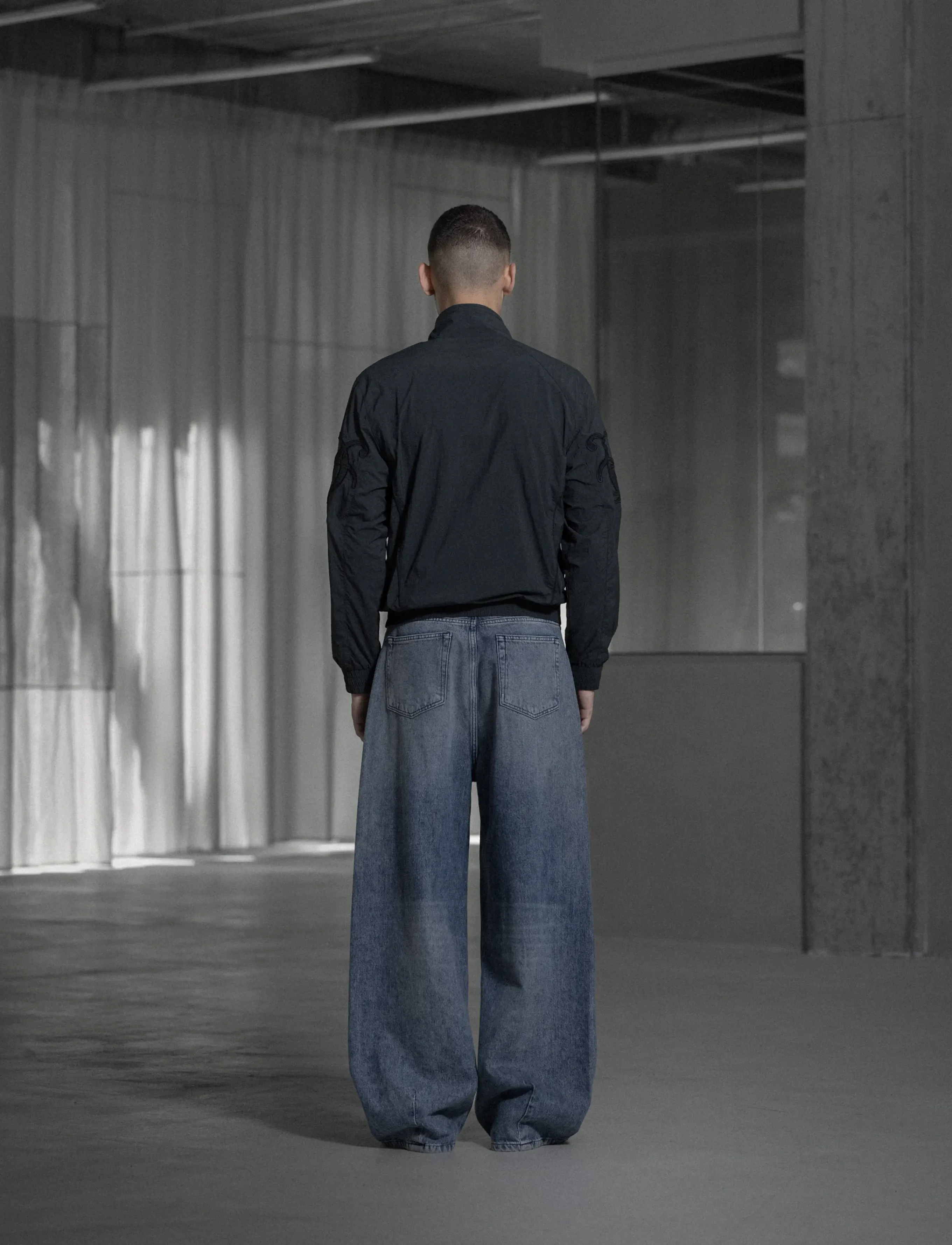 HAN Kjøbenhavn - Baggy Denim Jeans - loose jeans - dirty blue - 3