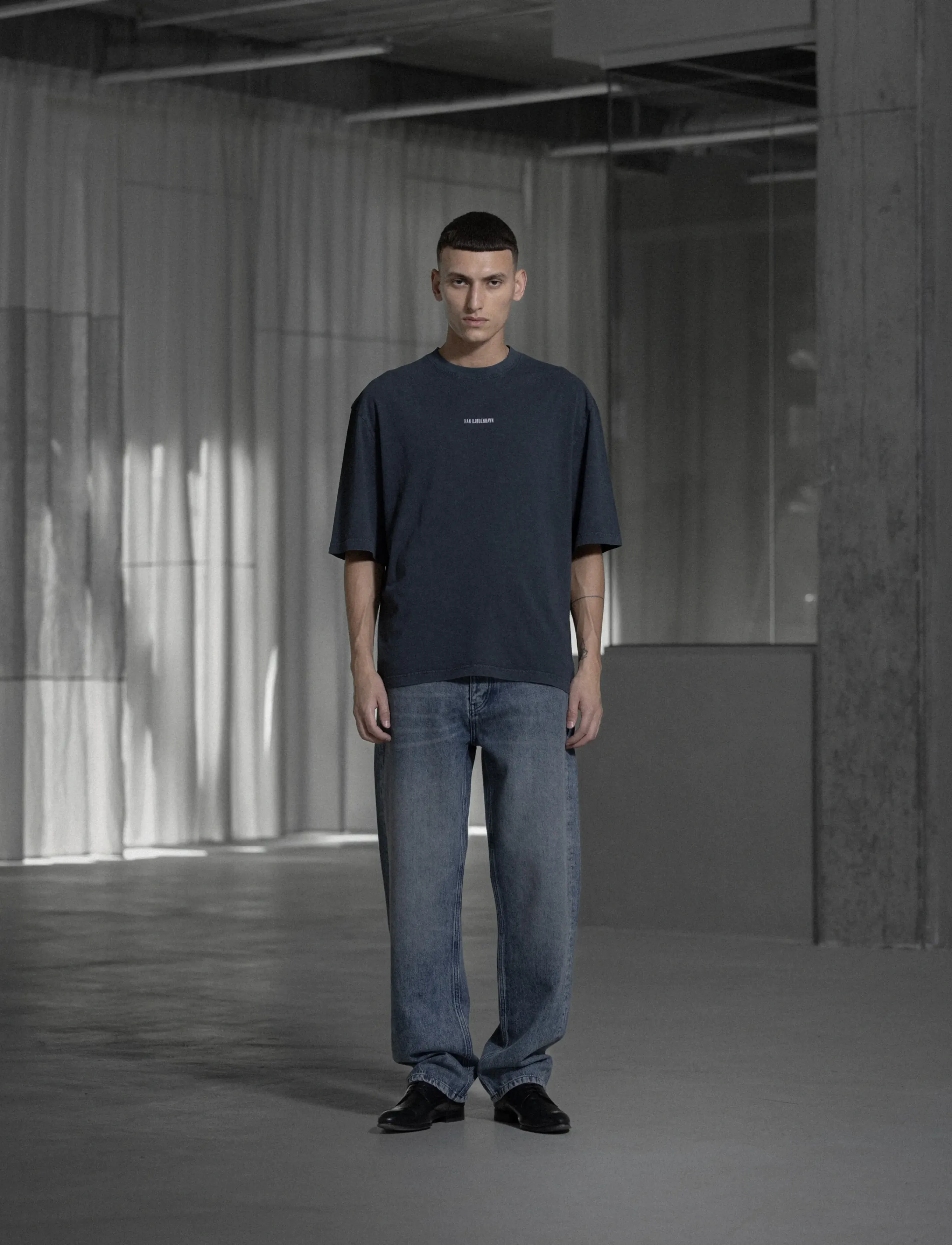 HAN Kjøbenhavn Relaxed Denim Jeans, 32, Blue, Jeans > Afslappede, Herre