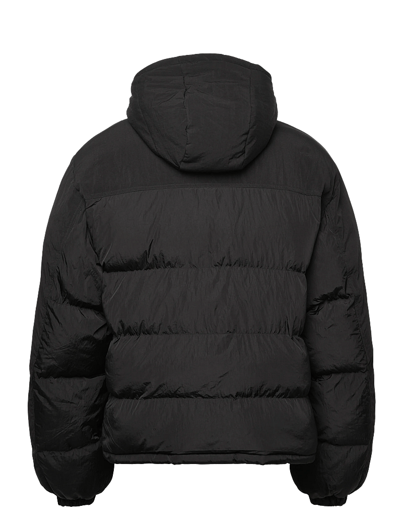 HAN Kjøbenhavn - Hooded Puffer Jacket - gefütterte jacken - anthracite black - 1