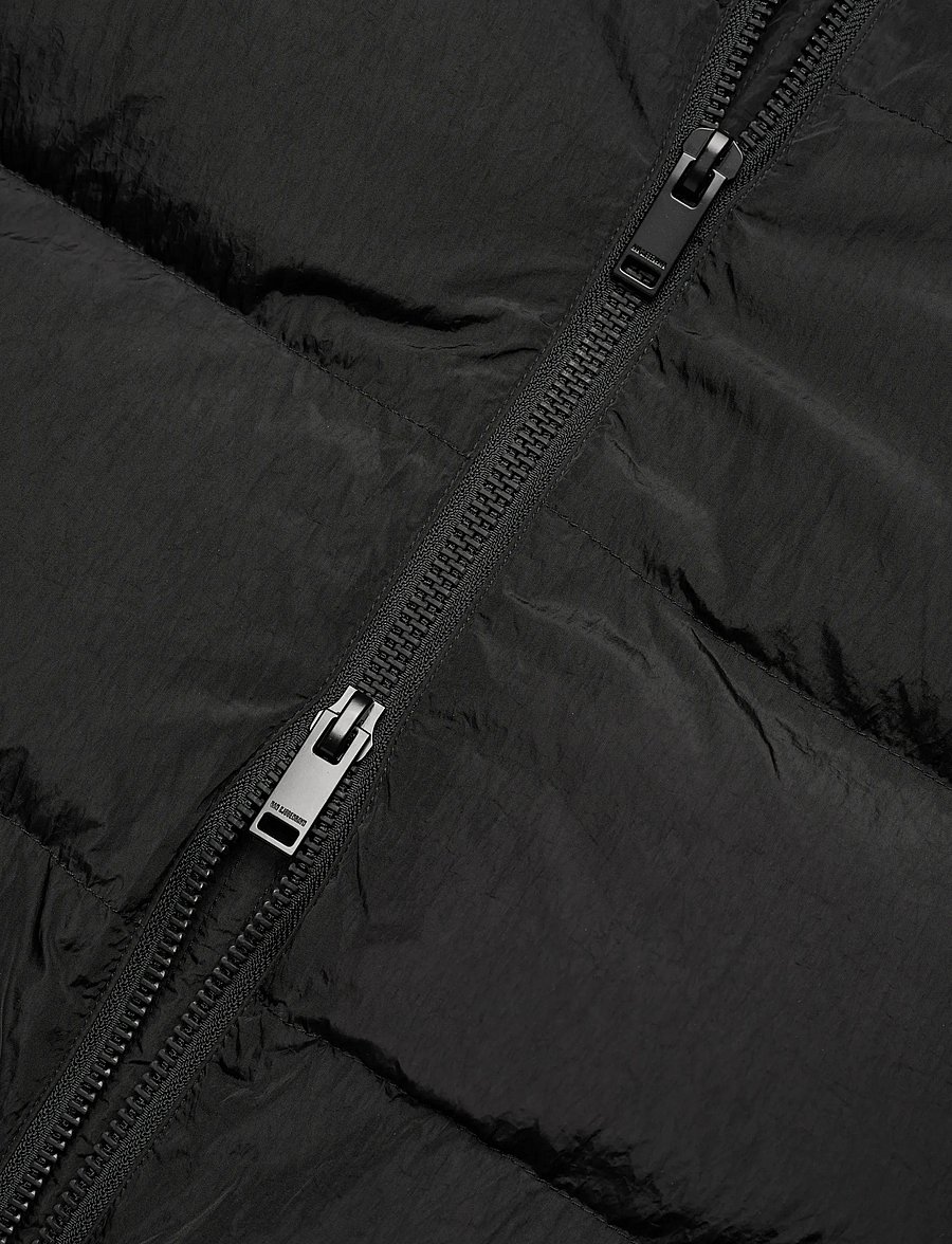 HAN Kjøbenhavn - Hooded Puffer Jacket - daunenjacken - anthracite black - 3