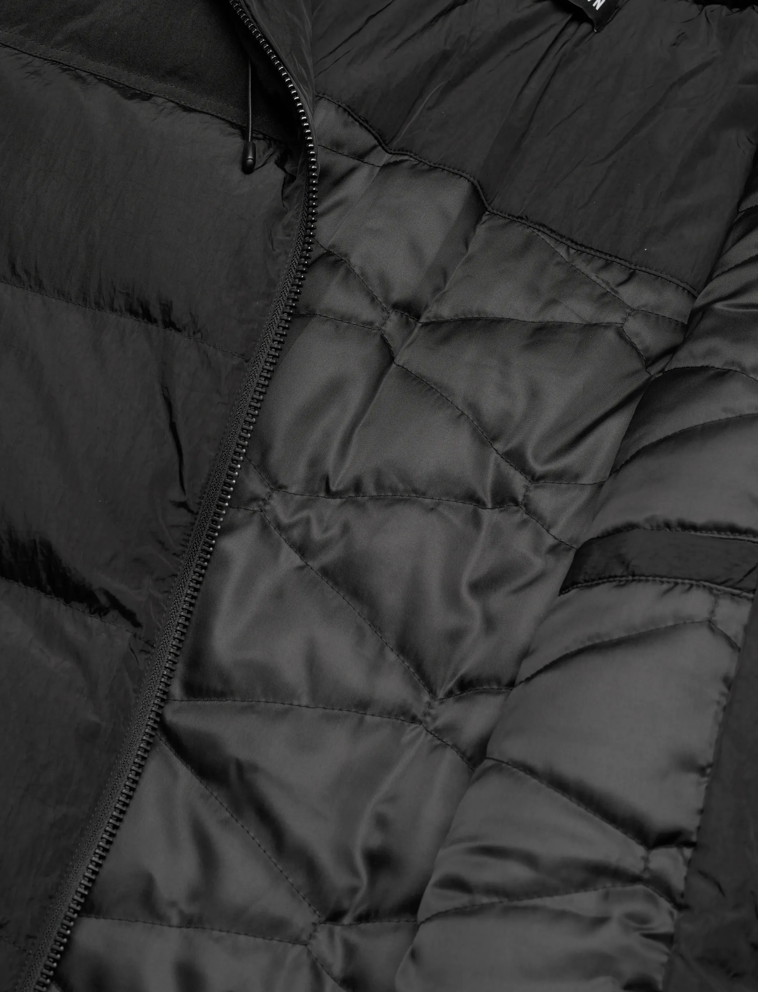 HAN Kjøbenhavn - Hooded Puffer Jacket - fôrede jakker - anthracite black - 4