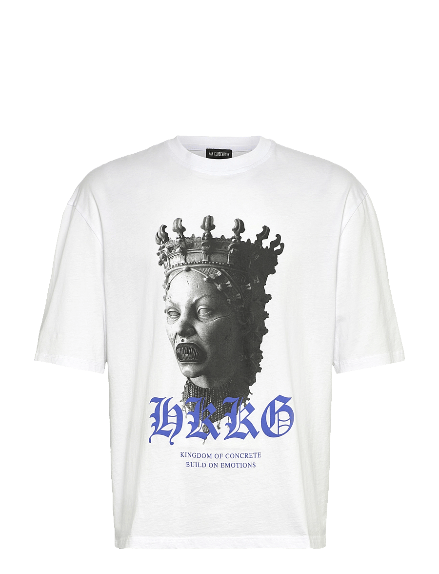 HAN Kjøbenhavn - Oversized Sculpture Tee - off white - 0