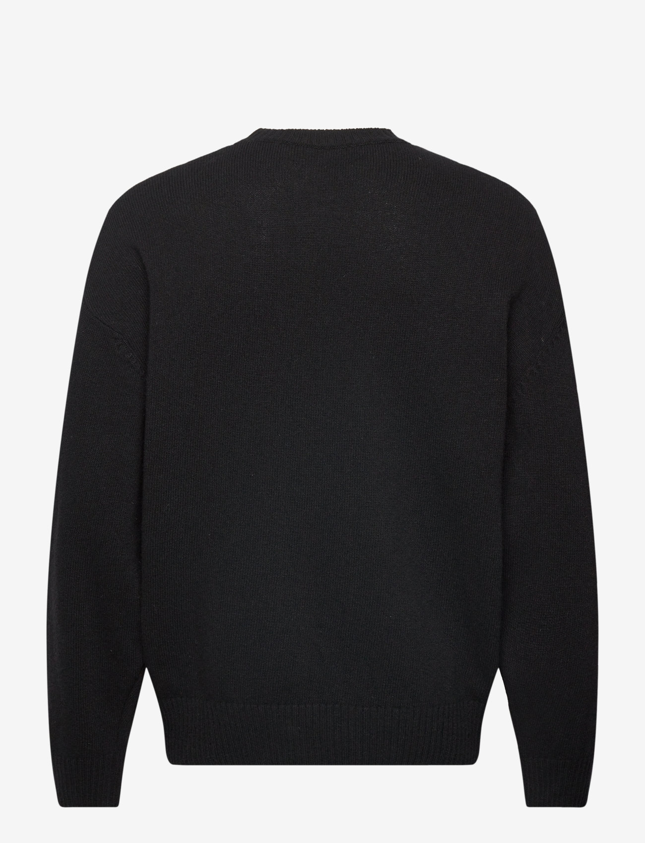 HAN Kjøbenhavn - Logo Relaxed Knit Sweater - black - 1