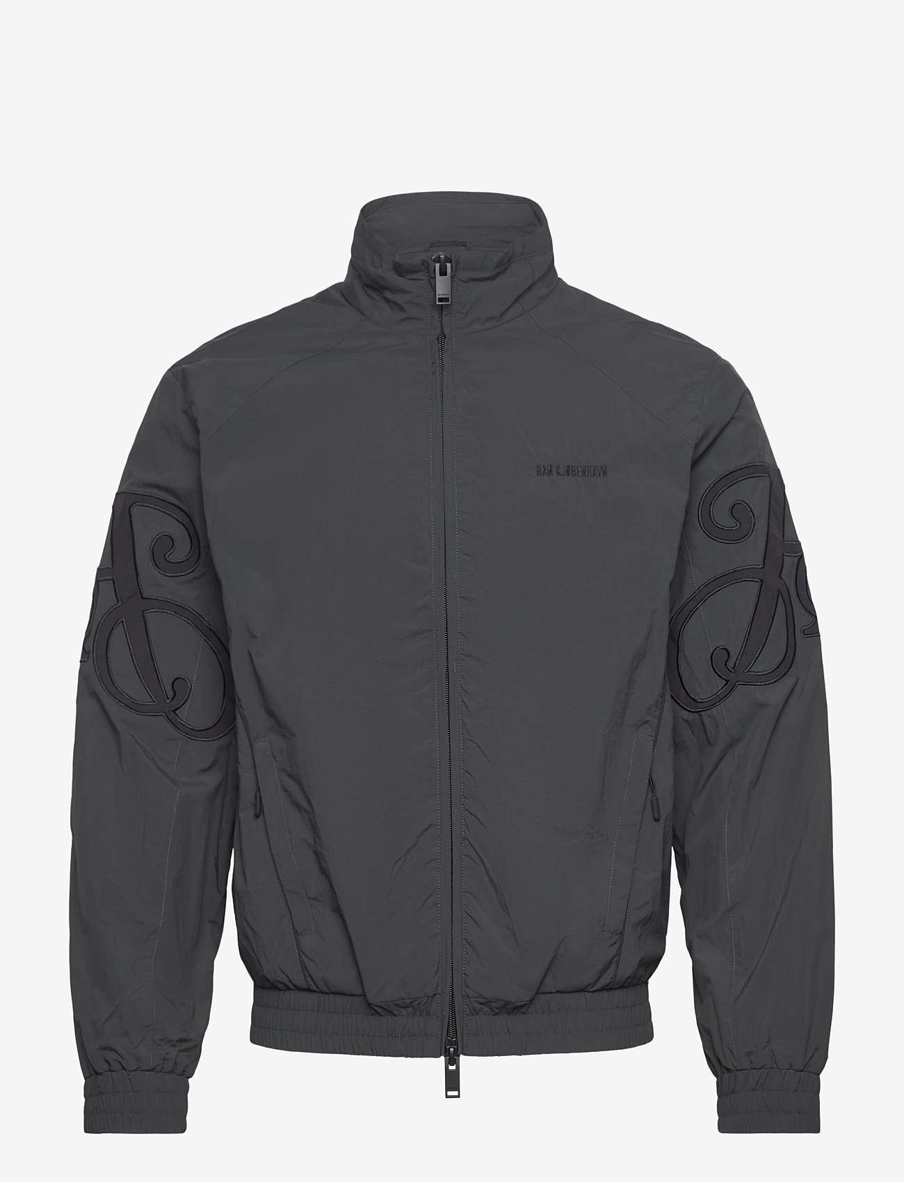 HAN Kjøbenhavn - Regular Track Jacket - sügisjakid - anthracite black - 0