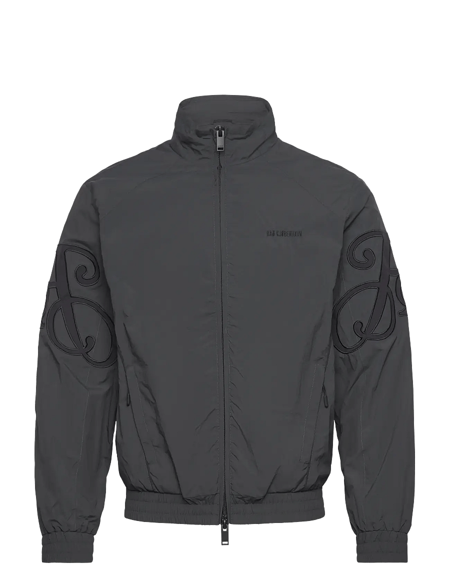 HAN Kjøbenhavn - Regular Track Jacket - anthracite black - 0