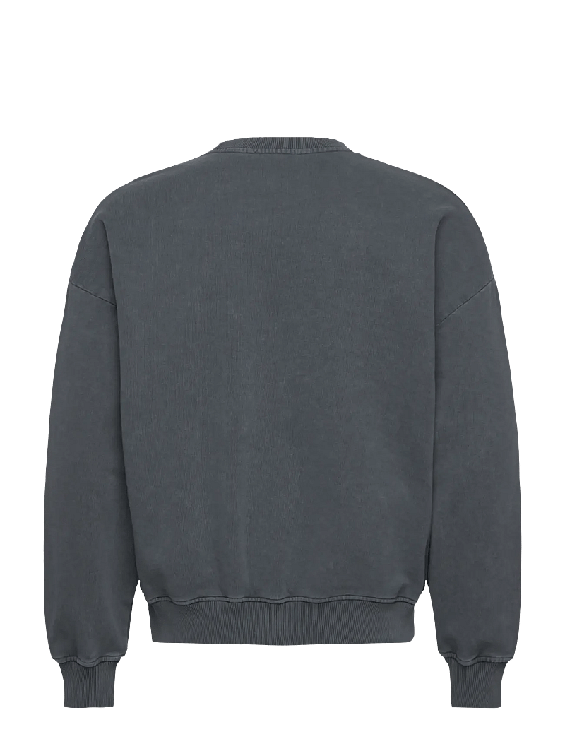 HAN Kjøbenhavn - Monogram Printed Crewneck - osta olukorra järgi - black - 1