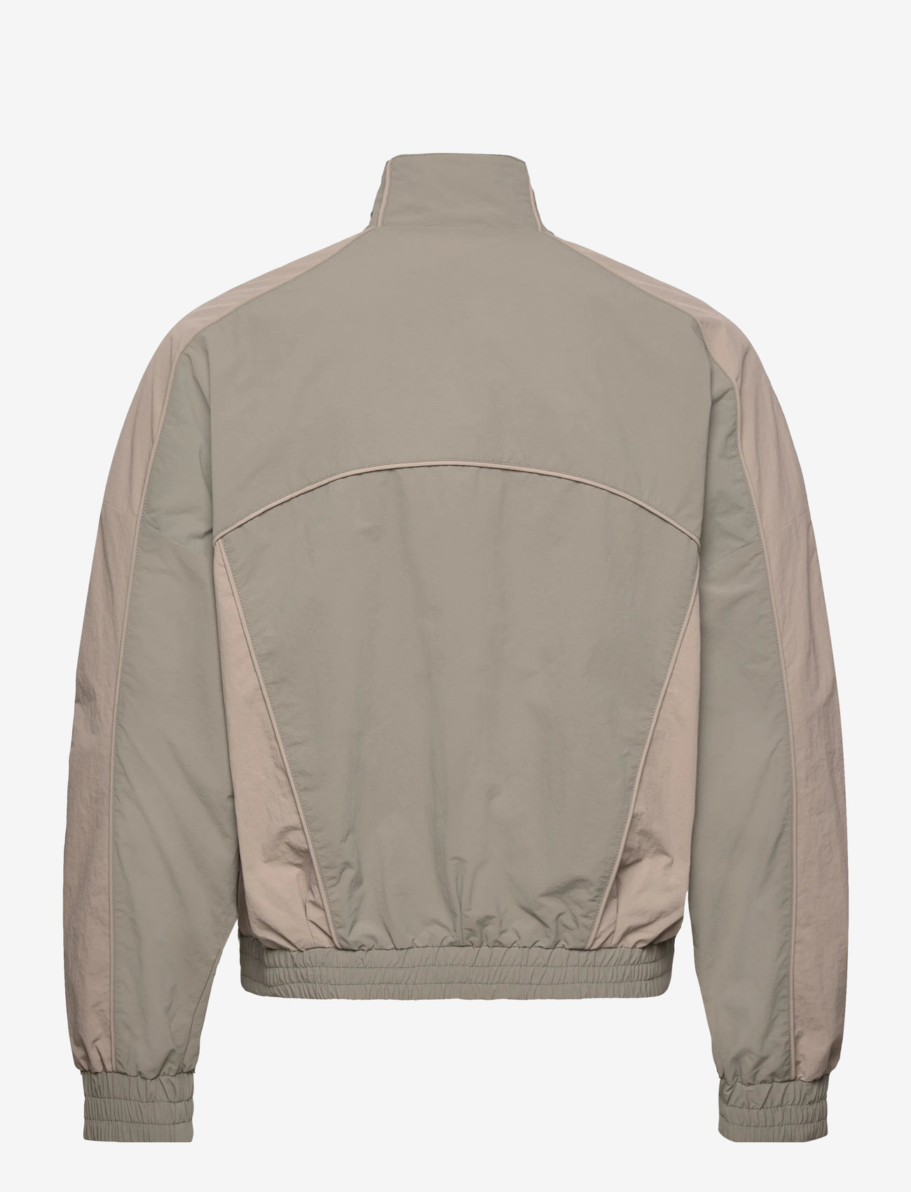 HAN Kjøbenhavn - Panelled Track Jacket - fall jackets - stone grey - 1