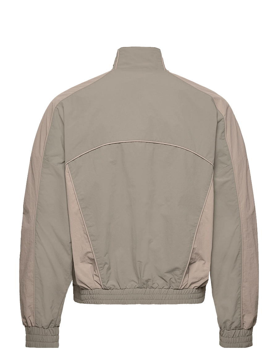 HAN Kjøbenhavn - Panelled Track Jacket - stone grey - 1