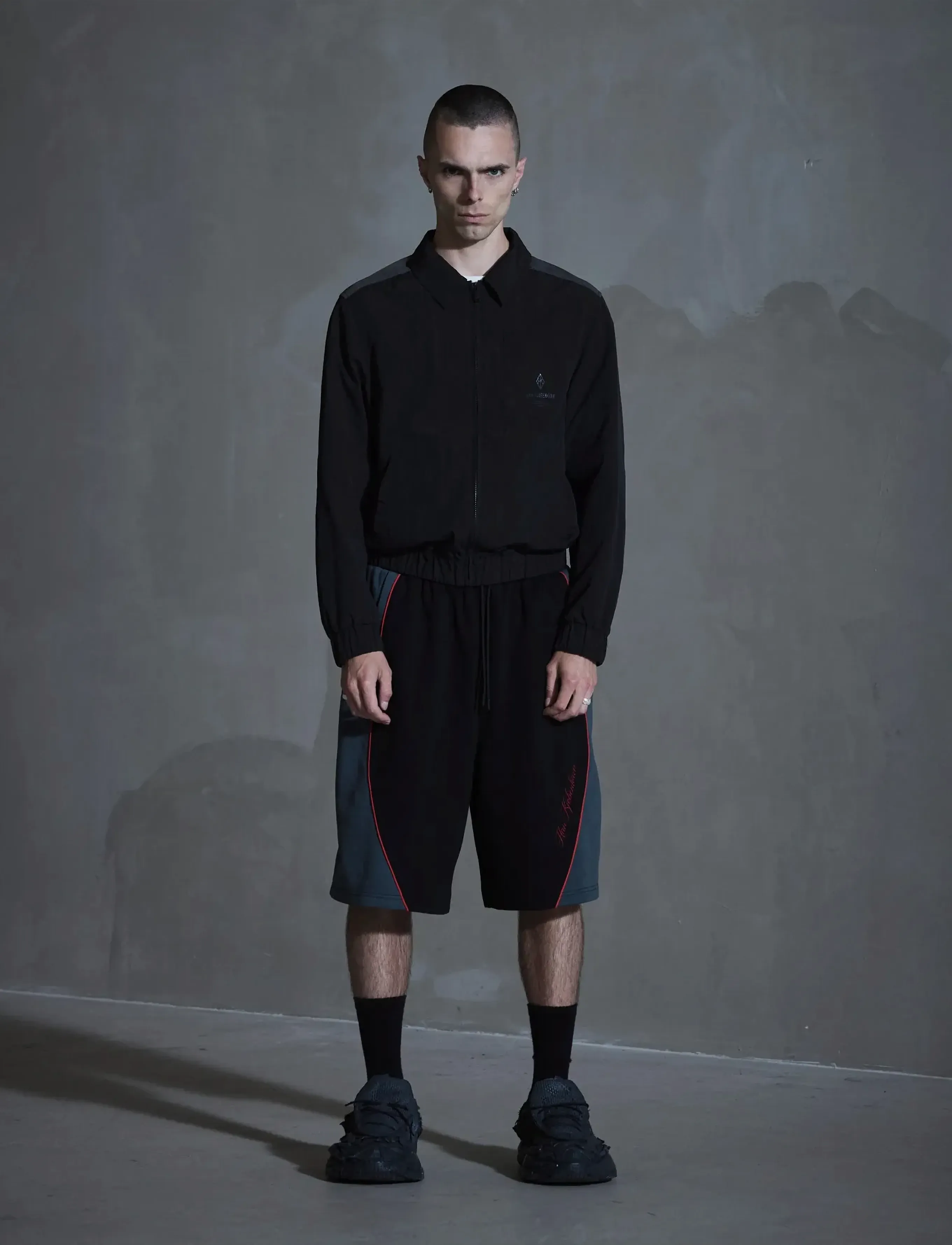 HAN Kjøbenhavn Elasticated Shirt, 50, Shirts, Schwarz - Casual Männerswear