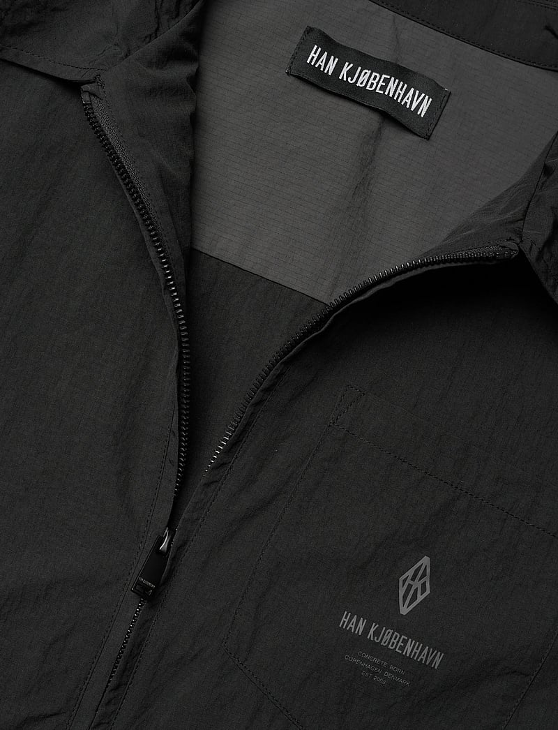 HAN Kjøbenhavn - Elasticated Shirt - basic shirts - black - 5