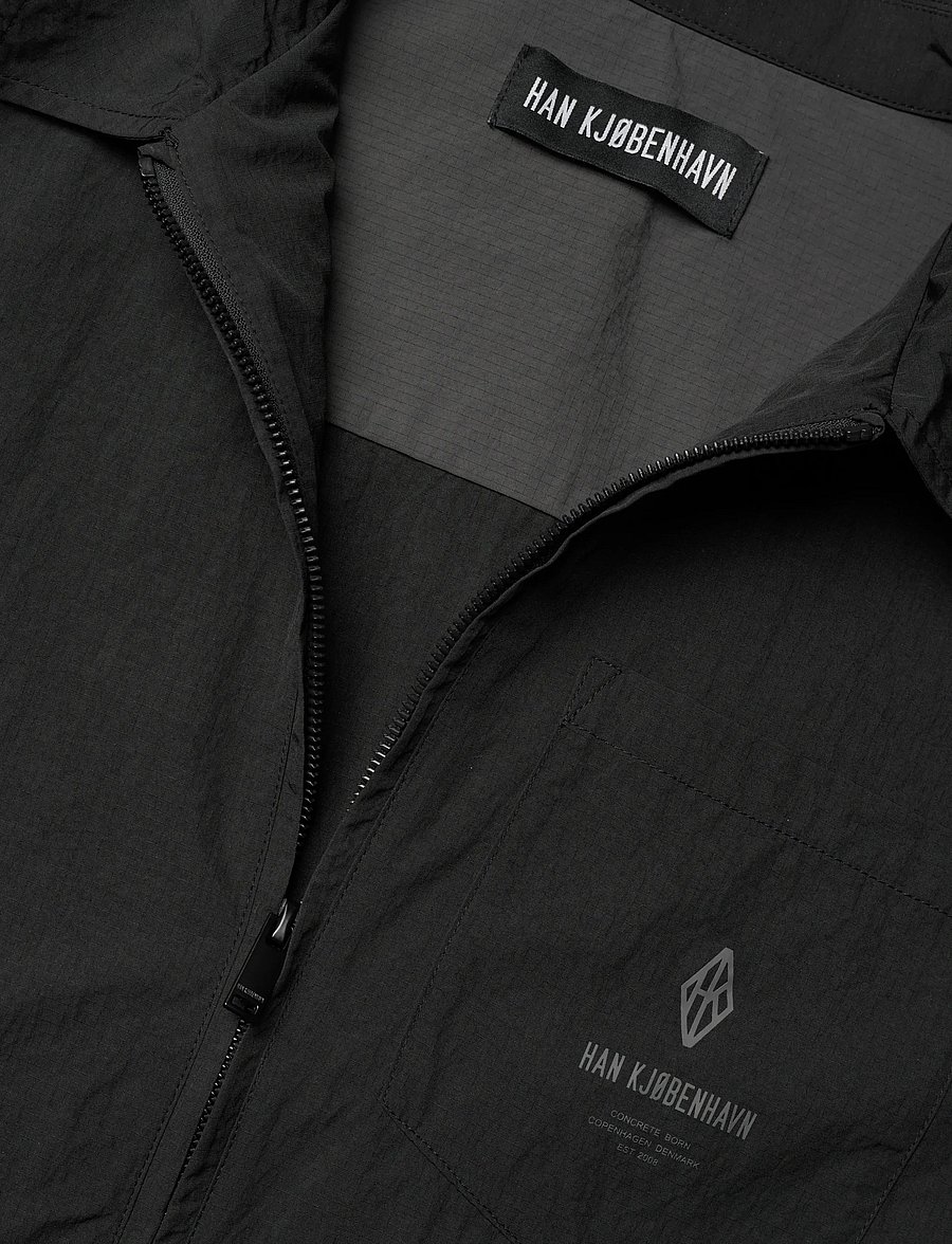HAN Kjøbenhavn - Elasticated Shirt - basic-hemden - black - 5
